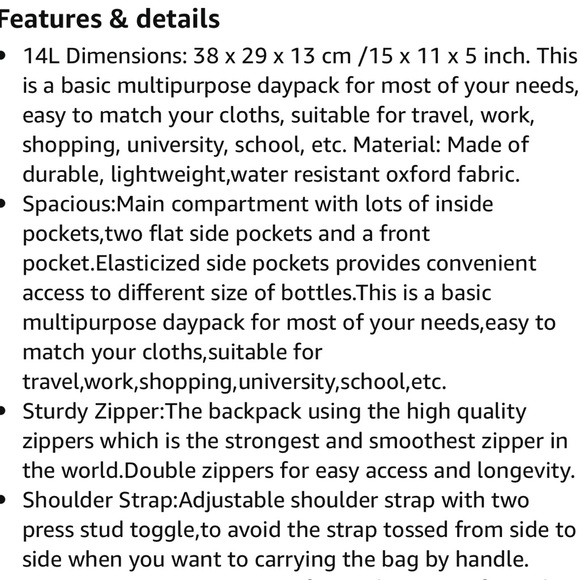 Fancy Forest Kalidi backpack - Picture 10 of 10